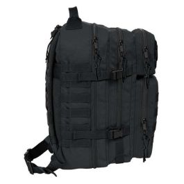 Safta Mochila para Portátil 15,6'' Militar Negro Colección Basics 300x230x480 mm
