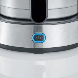 Severin KA4845 Cafetera de filtro con jarra isotérmica, Selector de aroma, 1 L, 1000 W, Acero inoxidable / Negro