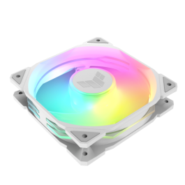 ASUS TUF GAMING TR120 ARGB REVERSE Ventilador de Carcasa 12 cm Blanco 90DA00D3-B09000 ASUS TUF GAMING TR120 ARGB REVERSE Ventilador de Carcasa 12 cm Blanco 90DA00D3-B09000