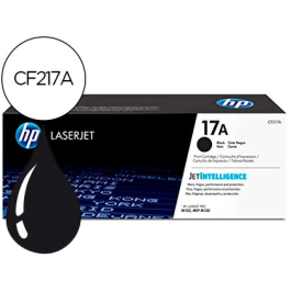 HP CF217A Nº17A Toner Negro 1.600 Páginas Original HP LaserJet Pro M102/MFP M130 Precio: 89.99000021. SKU: S5600668