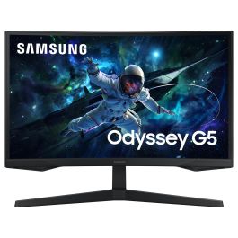 Samsung Monitor Gaming Odyssey G5 G55C S27CG554EU 27" QHD 1440p VA 165Hz 1ms HDR10 Curvo 1000R Negro Precio: 179.49999947. SKU: B1C5NRMF5R