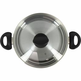 Menastyl 6020256 Horno Holandés Acero Inoxidable 24 cm Apto para Todo Tipo de Fuegos, Incluida Inducción