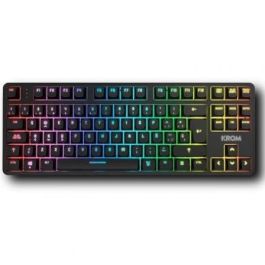 Krom NXKROMKERNELPROSP Teclado Mecánico Gaming Kernel PRO Inalámbrico USB RF Bluetooth QWERTY Español TKL Hot-Swap RGB Negro/Blanco