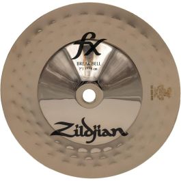 Zildjian Zil Bel 7" Break Bell - Campana de Efectos con Copa Cónica, Martillada y Borde Rebordeado - Sonido Complejo y Musical