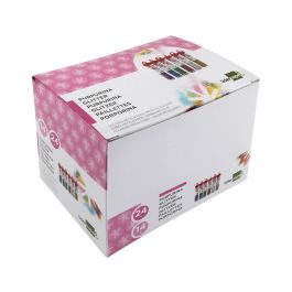 Purpurina Liderpapel Fantasia Colores Metalicos Surtidos Bote De 14 gr 24 unidades