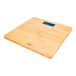 Báscula Digital de Baño TM Electron Marrón Bambú Báscula Digital de Baño TM Electron Marrón Bambú