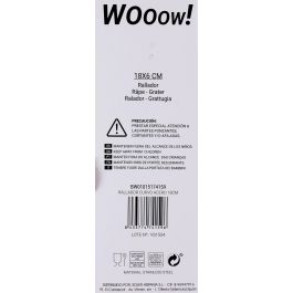 Privilege Rallador Curvo de Acero Inoxidable de 18 cm (48 Unidades)