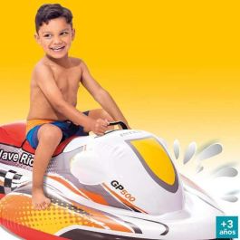 Figura hinchable moto wave rider 117x77 cm (+ 3 años) Figura hinchable moto wave rider 117x77 cm (+ 3 años)