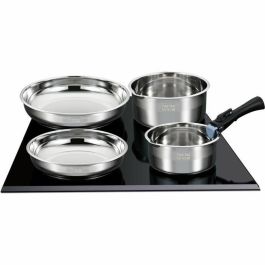 Batería de cocina de inducción - Arthur Martin - AM4485 - Acero inoxidable - 10 piezas - Mango extraíble - Todas las placas de cocina, incluida inducción Batería de cocina de inducción - Arthur Martin - AM4485 - Acero inoxidable - 10 piezas - Mango extraíble - Todas las placas de cocina, incluida inducción
