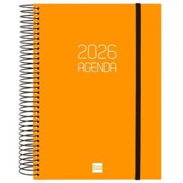 Finocam Agenda Espiral Opaque 2026 - 1 Día por Página, Tapa PP Naranja, 155x212 mm (Similar A5) con Goma Elástica Finocam Agenda Espiral Opaque 2026 - 1 Día por Página, Tapa PP Naranja, 155x212 mm (Similar A5) con Goma Elástica Precio: 11.58999952. SKU: B1F7WXYTXE