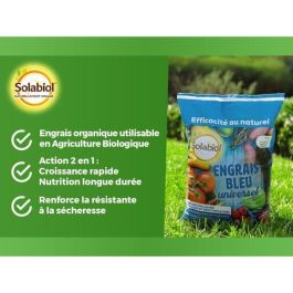 Abono azul - SOLABIOL - SOBLEU4 - 4 kg Abono azul - SOLABIOL - SOBLEU4 - 4 kg