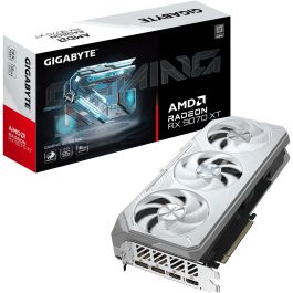 Gigabyte Tarjeta Gráfica RX 9070 XT GAMING OC ICE 16GB GDDR6 PCI-E 5.0 3060MHz 3xVentiladores Blanco Precio: 866.8198. SKU: B1J8GLCEMV