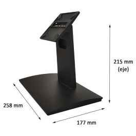 10POS Soporte de Sobremesa Profesional para Monitores y Terminales TPV de Escritorio - VESA 100x75mm Fijo, Negro Precio: 52.5000003. SKU: B1GHTV3JST