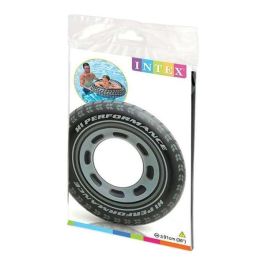 Intex Flotador Neumático Hinchable de Rueda 91 cm para Piscina, apto para Mayores de 9 Años, Fabricado en 100% PVC.