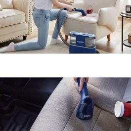 Eureka EUR1744269654558 Aspiradora Quitamanchas NEY 100, 400 W, 85 dB, Depósito 1,5 L, Azul