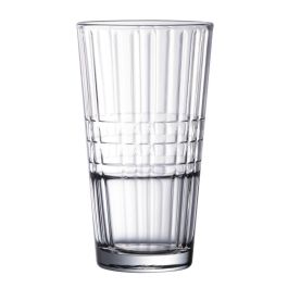 Caja 6 Vasos Altos Vidrio Stack'Up Cross Arcoroc 35 cL