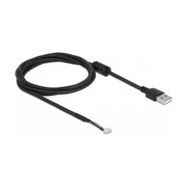 DeLOCK Cable USB 2.0 para Módulos de Cámara V6, Conector 4 Pines SMT, 1.5 m, Negro Precio: 33.4999995. SKU: B19ERRWE8S