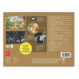 APLI KIDS Puzzle 60 Piezas Dinosaurios Brilla En La Oscuridad R.19435