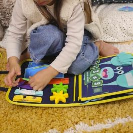 JADE JAD3301041415134 Bolsa de Actividades Espaciales Montessori para Niños - Juego Educativo Sensorial de Viaje - Diseño Francés