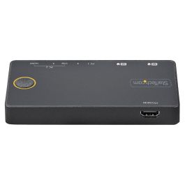 StarTech.com Switch KVM Híbrido USB-A/USB-C de 2 Puertos con HDMI 4K 60Hz para PC y Portátil
