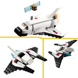 LEGO 31134 Creador 3-en-1 Transporte espacial con Astronauta y chaleco - Set de construcción para niños 6+ años