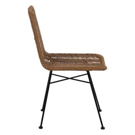 Silla Natural Pe-Acero Salón 47 X 57 X 85,50 cm