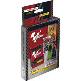 Blíster de 10 fundas + tarjeta edición limitada - pegatinas PANINI MOTO GP 2023