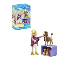 Playmobil Peluquería Canina My Life Juego para Niños +4 Años