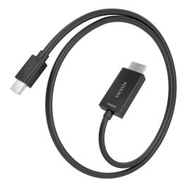 AISENS - CABLE CONVERSOR MINI DP A HDMI 4K@60HZ, MINI DP/M-HDMI/M, NEGRO, 1.0M