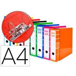 Archivador De Palanca Liderpapel A4 Filing System Forrado Sin Rado Lomo 80 mm Colores Surtidos Con Caja Y 8 unidades Precio: 35.50000003. SKU: B1B8D8KRS2