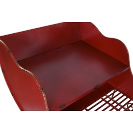 Trineo Navidad Tradicional DKD Home Decor Rojo Dorado 100 x 110 x 220 cm
