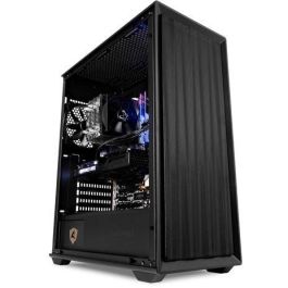 Sharkoon VK3 ATX Negro Full Tower PC compatible con ATX, micro ATX, Mini-ATX, con 7 ranuras de expansión y panel de vidrio templado