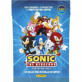 Panini PAN8051708015348 Pack de inicio Sonic the Hedgehog Classic: Carpeta 2 bolsillos + 1 tarjeta edición limitada