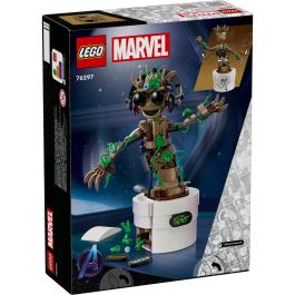 LEGO 76297 Marvel El Baile de Baby Groot, Juguete para construir animado para niños