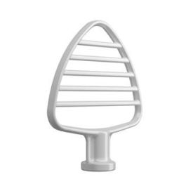 Kitchenaid 5KSMPB5W Batidor para Masa Blanco, Revestimiento de Aluminio, Compatible con Batidoras Amasadoras Medianas Kitchenaid 5KSMPB5W Batidor para Masa Blanco, Revestimiento de Aluminio, Compatible con Batidoras Amasadoras Medianas