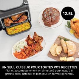 Ninja SFP700EU Combi 12-en-1 Multicooker y Freidora de Aire Caliente - 12 Funciones