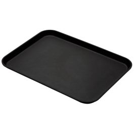 CAMBRO - 1826CT-110 - Bandeja CAMTREAD FIBRA DE VIDRIO rectangular con superficie ANTIDESLIZANTE/perfil alto - 45x65 cm - Negro Precio: 78.49999993. SKU: B13WHZ6JYX