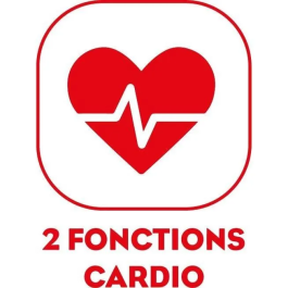 Little Balance Báscula blanca conectada 180kg / 100g Peso IMC Grasa Agua Músculos Frecuencia Cardíaca Bluetooth Pantalla XXL