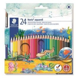 Staedtler Lápices de Colores Noris Aquarell Surtidos en Estuche 24 Unidades + Pincel Precio: 7.49999987. SKU: B1HHA6BCG2