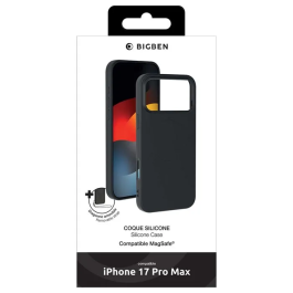 BBC Funda MagSafe de Silicona para iPhone 17 Pro Max Negra AABRK08694