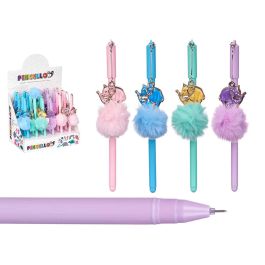 Bolígrafo Pompon Elefante Surtidos Pincello - 5x18x3 cm, Azul, Morado, Rosa, Verde (48 Unidades) Precio: 41.94999941. SKU: B1DR5BY38L