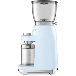Smeg CGF11PBEU Molinillo de Café Eléctrico 50's Style, Color Azul Pastel