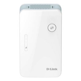 D-Link E15 Extensor de Rango Wi-Fi Mesh AX1500 Wi-Fi 6 con IA, Optimización Automática para 4K Streaming y Gaming, sin Zonas Muertas