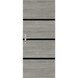 Kit de renovación de puertas - NORDLINGER PRO - 4 hojas 85 x 50 cm y 3 perfiles negros 85 x 2 cm - Roble Greige Precio: 107.58999955. SKU: B1ETVEMX3H