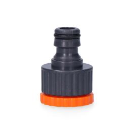 Edm Conector rápido roscado hembra 1/2" y 3/4" Ø21 mm / Ø26,5 mm Polipropileno Gris/Naranja Precio: 2.50000036. SKU: S7900896
