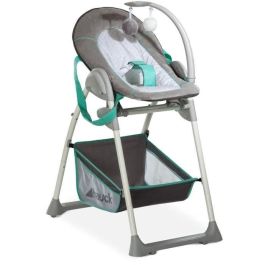 HAUCK Trona evolutiva 2 en 1 Sit'N Relax - Tumbona y Silla con Arco de Juego, Arnés de Seguridad y Diseño de Corazones