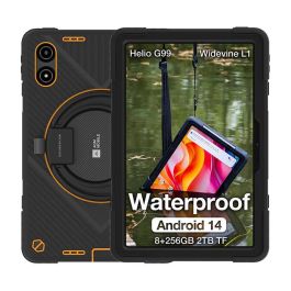 AGM Tablet PAD P2 Active Rugged, 10.9 pulgadas Full HD+, 4G, 256 GB, 8 GB RAM, Android 11, Color Gris, Resistente IP68/IP69K, Batería 8000 mAh Precio: 410.88999952. SKU: B1F6WSV9PD