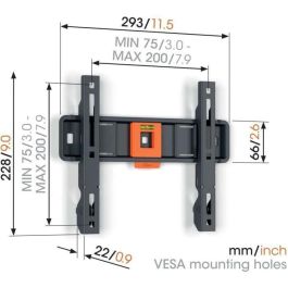 Vogels VOG8712285348105 Soporte de pared Fijo TVM 1203 para TV de 19 a 50 pulgadas