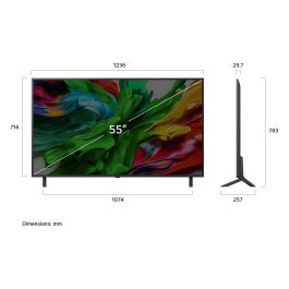 LG 55QNED85A6C TV QNED evo MiniLED 55" (139,7 cm) 4K UHD 100/120 Hz Smart TV webOS25 Negro