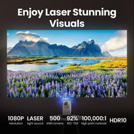 BenQ GV50 videoproyector Proyector de alcance estándar 500 lúmenes ANSI DLP 1080p (1920x1080) Blanco BenQ GV50 videoproyector Proyector de alcance estándar 500 lúmenes ANSI DLP 1080p (1920x1080) Blanco